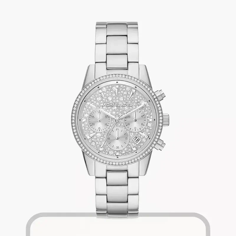 Michael Kors Ritz Silver Dial Ladies Watch- MK7301